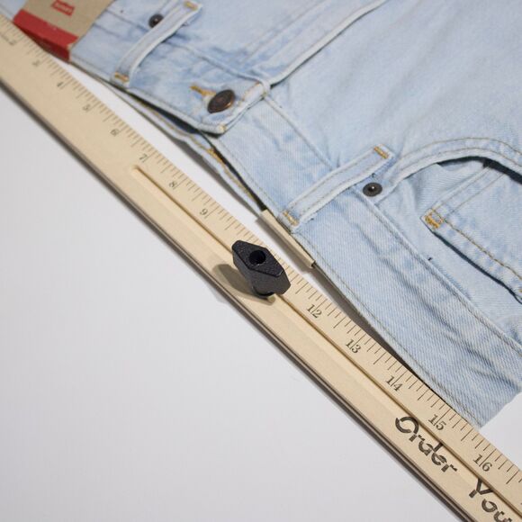 NWT $69.50 Levi's High Waisted Wide Leg Straight Jeans Light Wash Women Sz 29x29 - Picture 13 of 16